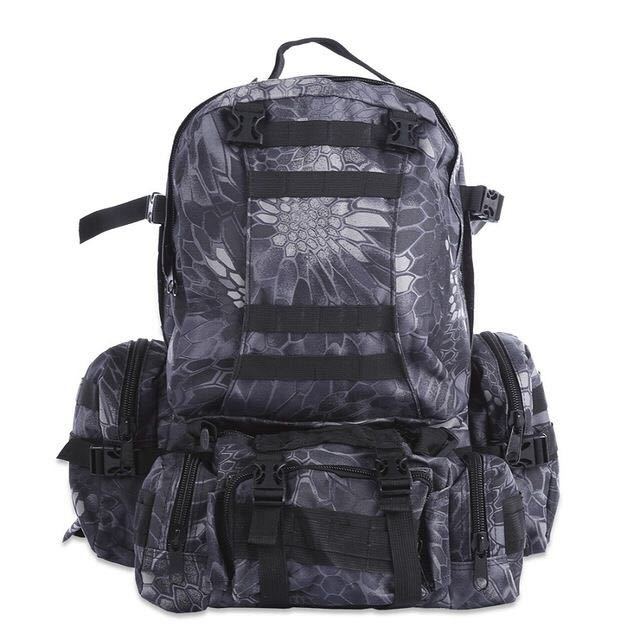 50L Waterproof Military Tactical Backpack