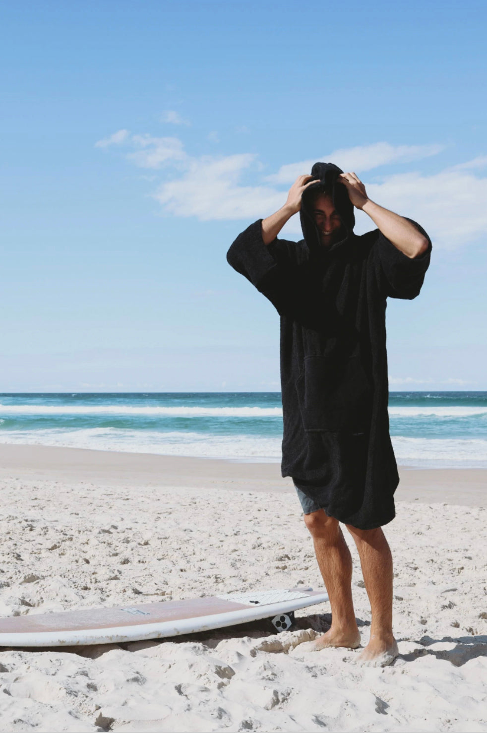 Life of coco Hooded Towel Poncho Long Sleeve