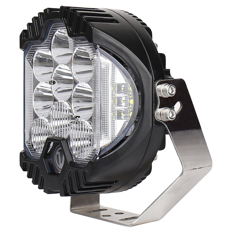 5" clear LED with day time running light Rally Style spot & flood combo Driving Light