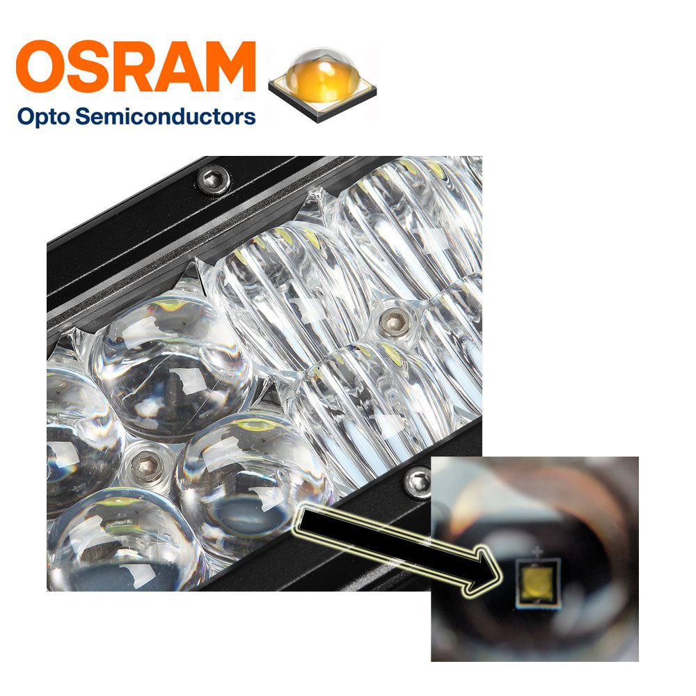23'' Osram LED Light Bar 5D 144w Spot Flood Combo Beam 4WD